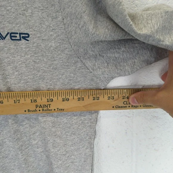 Quiksilver Mens T-Shirt Tee Mens L Heather Gray Surf Beach Graphic Short Sleeve - Picture 11 of 12